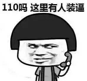 110吗这里有人装逼