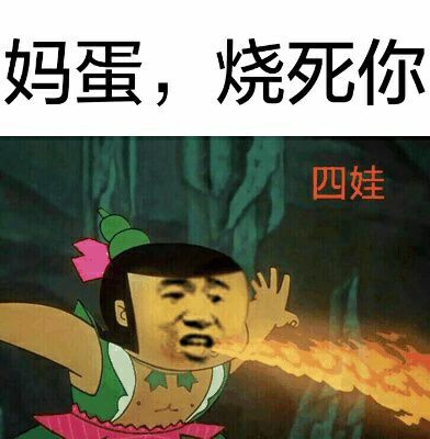 妈蛋，烧死你！