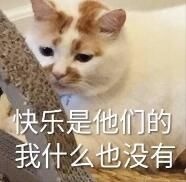 快乐是他们的，我什么也没有