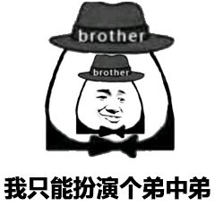 我只能扮演个弟中弟