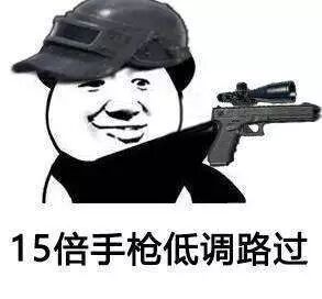 15倍手枪低调路过