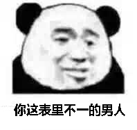 你这表里不一的男人