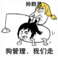 狗管理，我们走