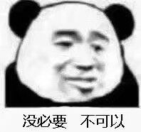 没必要不可以