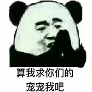 算我求你们的宠宠我吧