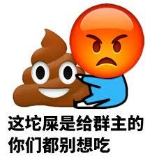 这坨屎是给群主的你们都别想吃