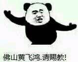 佛山黄飞鸿，请赐教！