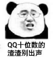 QQ十位数的渣渣别出声