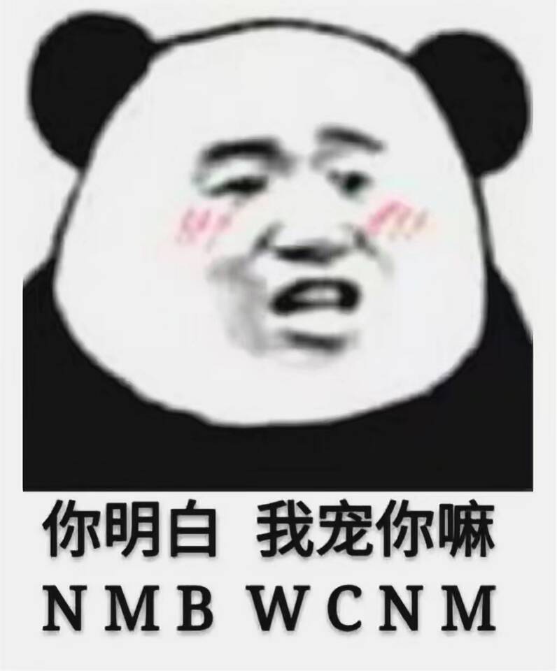 你明白我宠你嘛 NMB WCNM