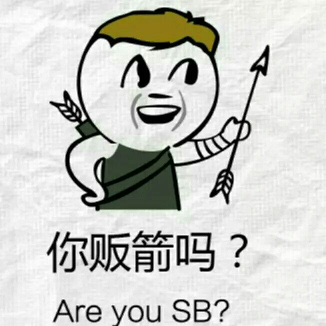 你贩箭吗？（Are you SB）