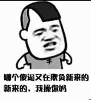 哪个傻逼又在欺负新来的新来的，我操你妈