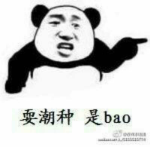 耍潮种，是bao（熊猫人）