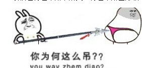 你为何这么吊？？（捅菊花）
