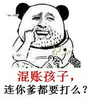 混账孩子连你爹都要打么？