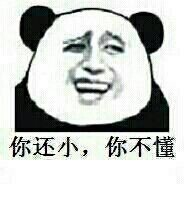 你还小，你不懂