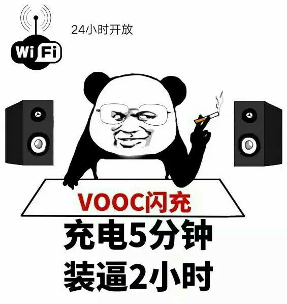 VOOC闪充，充电5分钟装逼2小时