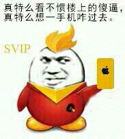 QQ SVIP：真特么看不惯楼上的傻逼，真特么想一手机咋过去