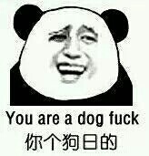 你个狗日的 you are a dog fuck