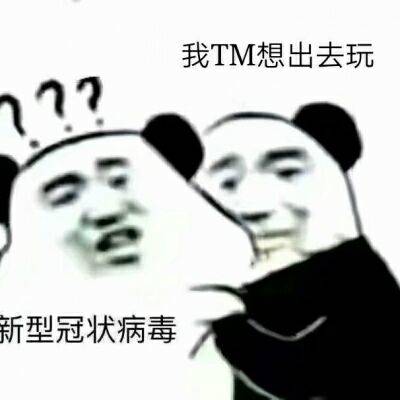 我TM想出去玩？新型冠状病毒