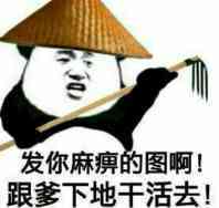 发你麻痹的图啊！跟爹下地干活去！