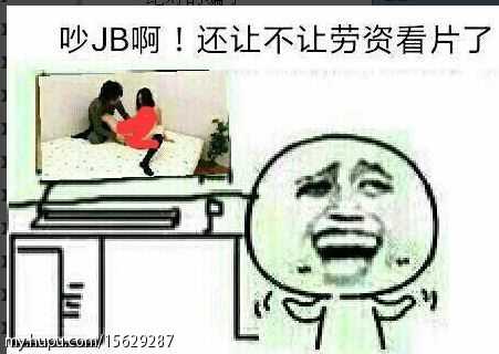 吵JB啊！还让不让劳资看片了！