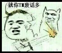 就你TM废话多