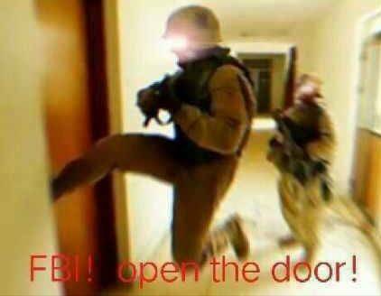 FBI open the door