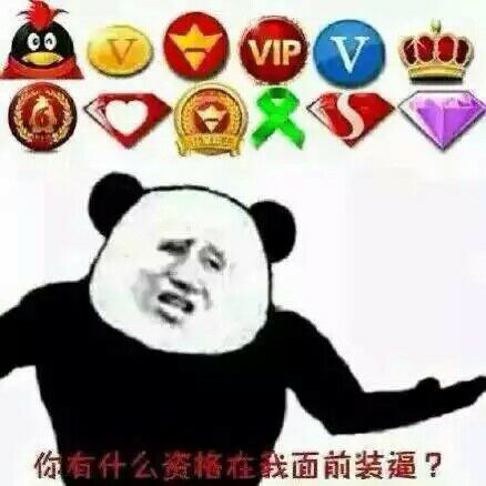 你有什么资格在我面前装逼？