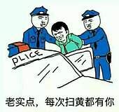 老实点，每次扫黄都有你