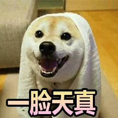 一脸天真