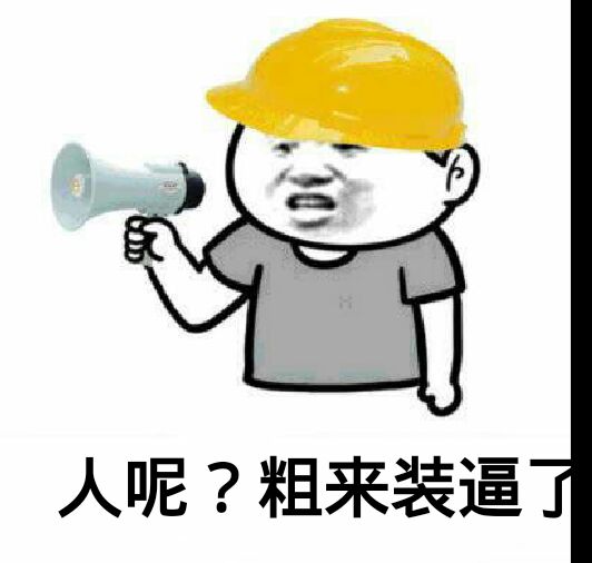 人呢？粗来装逼了