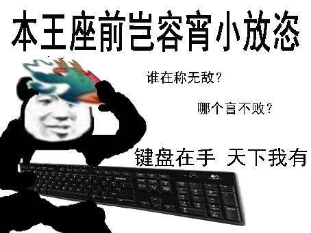 键盘在手，天下有我！