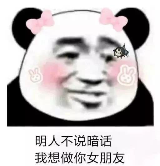 明人不说暗话，我想做你女朋友