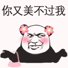 你又美不过我