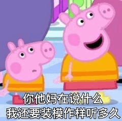 你他妈准说什么，我还要装模作样听多久