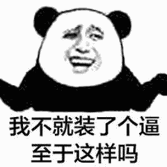 我不就装了个逼，至于这样吗