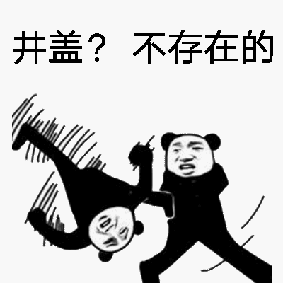 井盖？不存在的