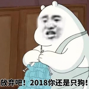 放弃奔吧！2018你还是只狗！