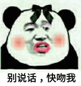 别说话，快吻我