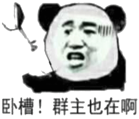 卧槽！群主也在啊