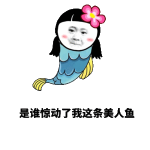 是谁惊动了我这条美人鱼