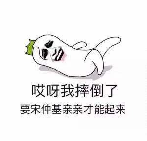 哎呀我摔倒了，要宋仲基亲亲才能起来