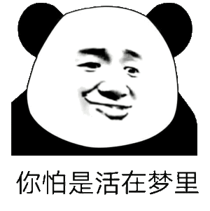 你怕是活在梦里