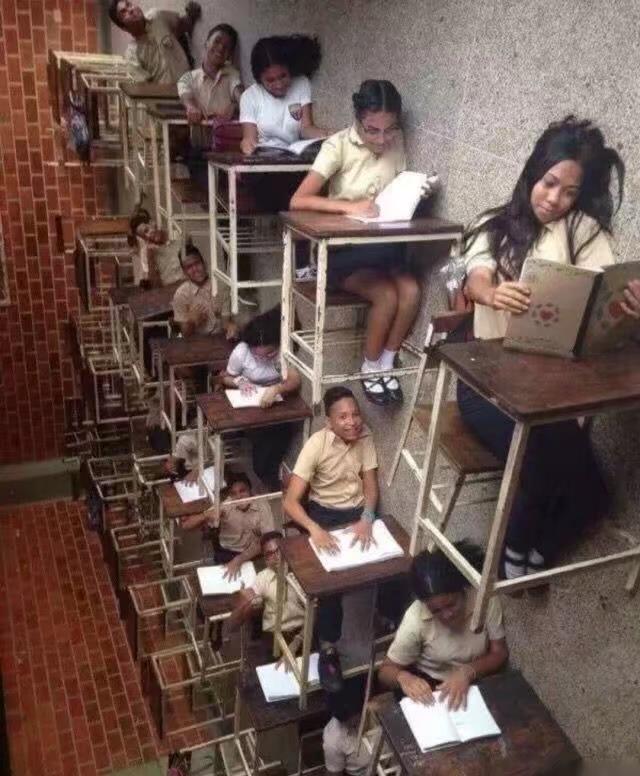 要不是看到头发，差点就被这张图片骗了