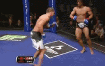 一记腾空边腿结束战斗