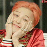 权志龙表情包GIF耍帅 GD权志龙动态表情图片大全