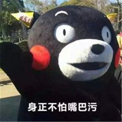 最新版熊本熊女生适用的可爱表情包 很俏皮的热门微信聊天表情