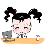 妞妞淘上班族表情 动漫网络妞妞淘动态表情