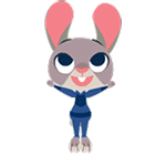 疯狂动物城卡通版Gif表情包 你想要的全体成员这里都有