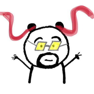 最新搞笑手绘微信聊天表情 安于得失淡于成败